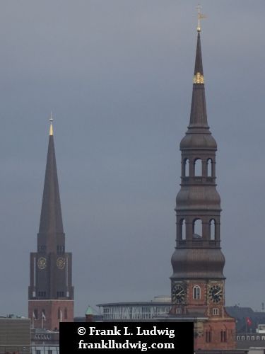 Hamburg - Aussicht vom Elbphilharmonie Plaza